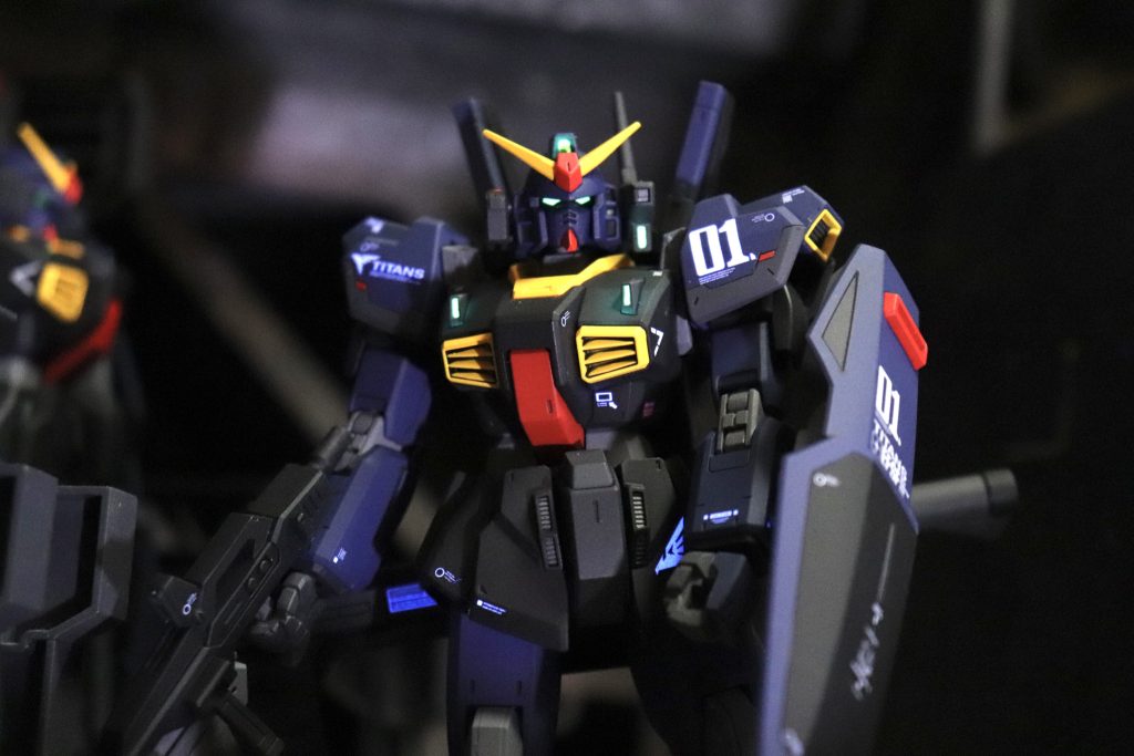 ガンダムMk-II ティターンズカラー1,2,3号機