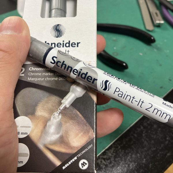 シュナイダー•シルバーメッキマーカー🥰