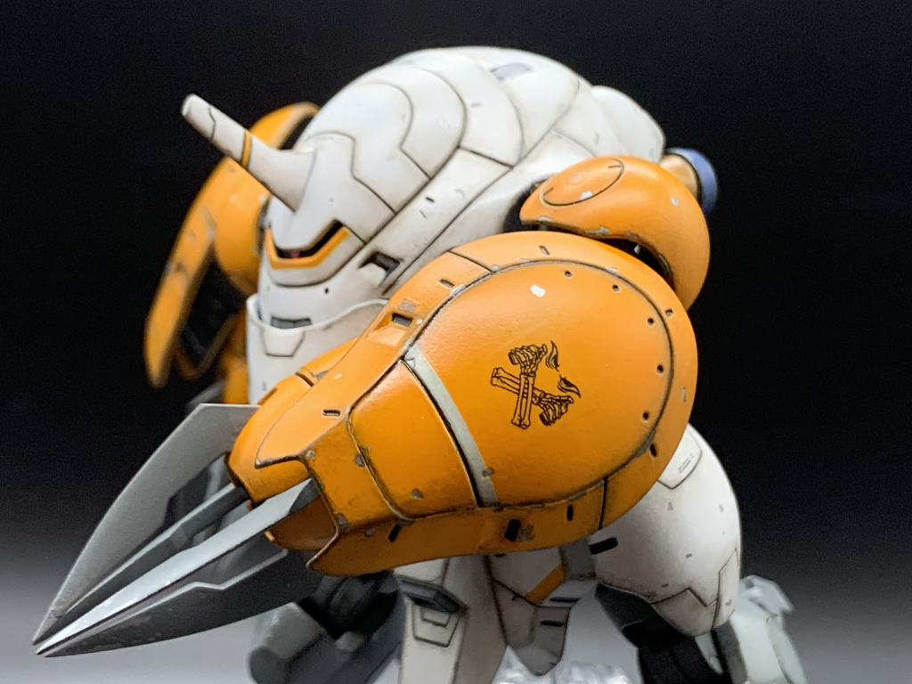 缶スプレー道好会というチームのオリジナルのデカールです。とはいえ今回は下地のシルバー以外はエアブラシで塗装しておりますが。最後までご覧いただきありがとうございました。