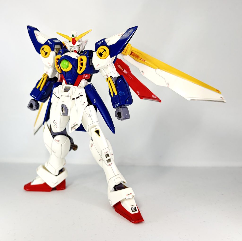 ウイングにデカールを終えて… XXXG-01Wのデカールが欲しいなと思いつつ…