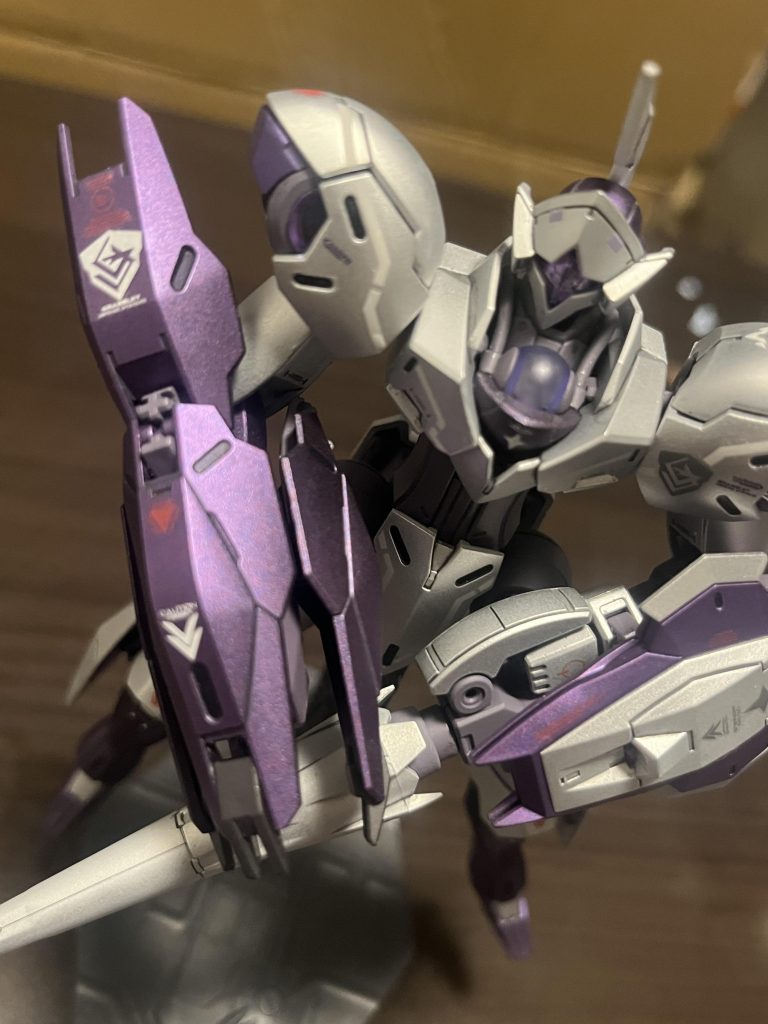 オリジナルで構想を考えデカールを追加するのが大変でしたでしたが終われば達成感が有り、拘ってよかったなと振り返ってました。