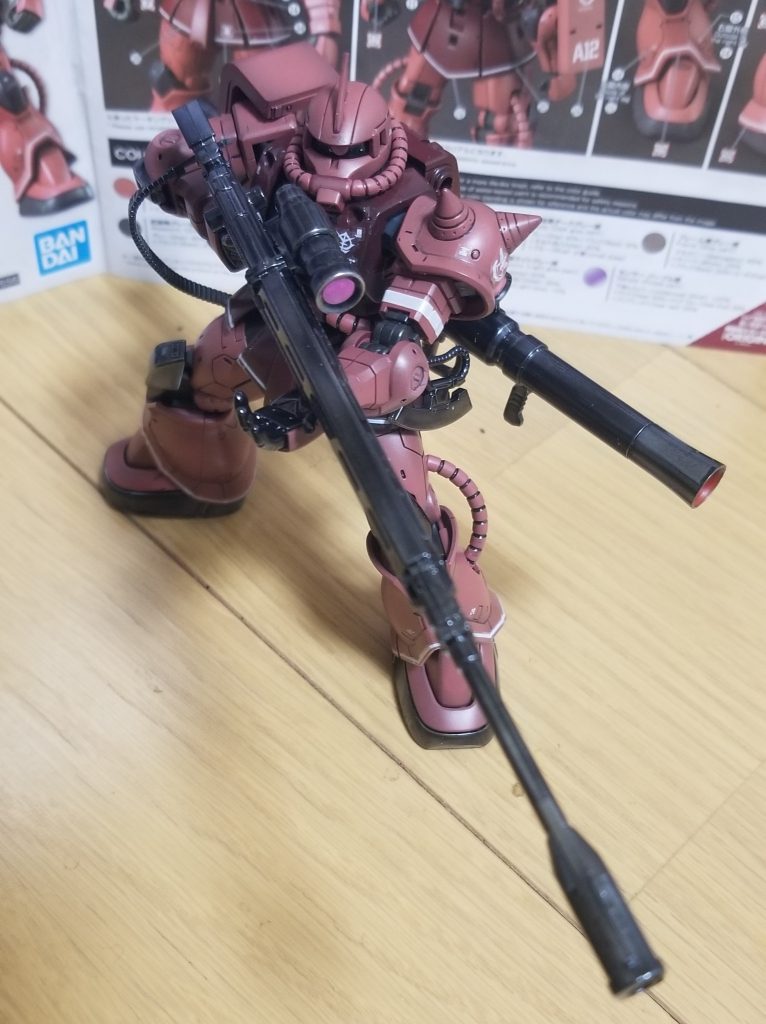 HG  Originシャアザク 赤い彗星Ver