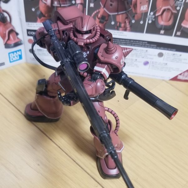 HG  Originシャアザク 赤い彗星Ver