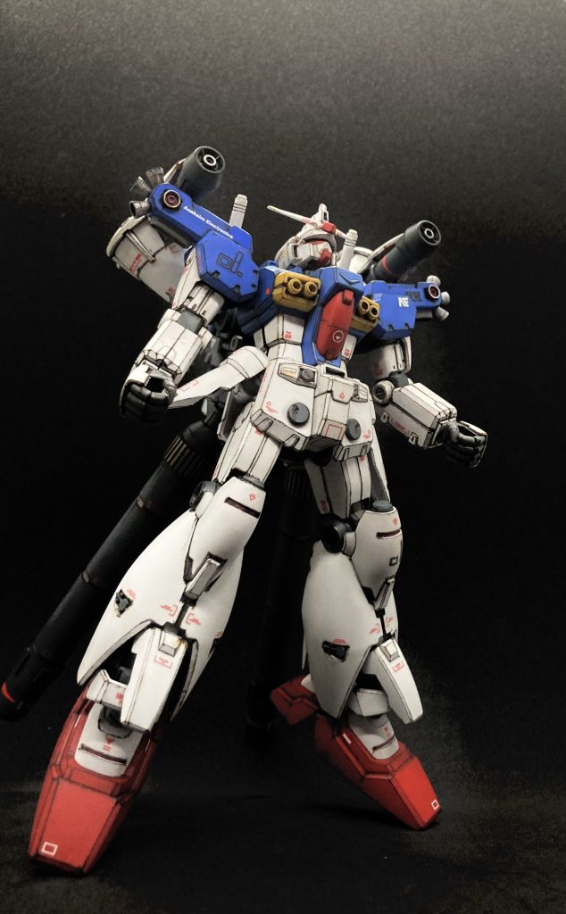 発射‼️‼️あら、ビームライフルが消えた😅