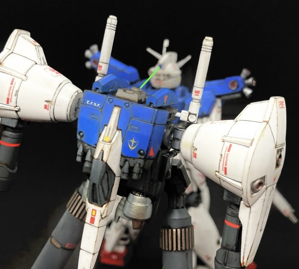 いくぞっ、コアファイター、ドッキング‼️(どこかで見た絵面😸)