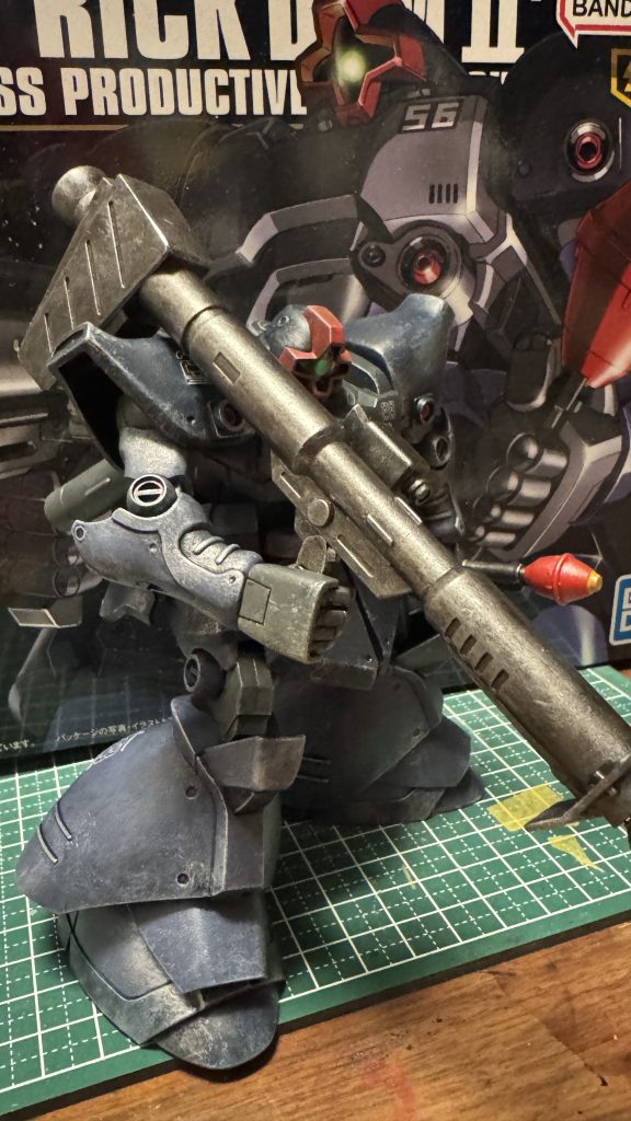 ジャイアントバズ肩にも担げるとか本当に良いキットです!このポーズが1番好きです!