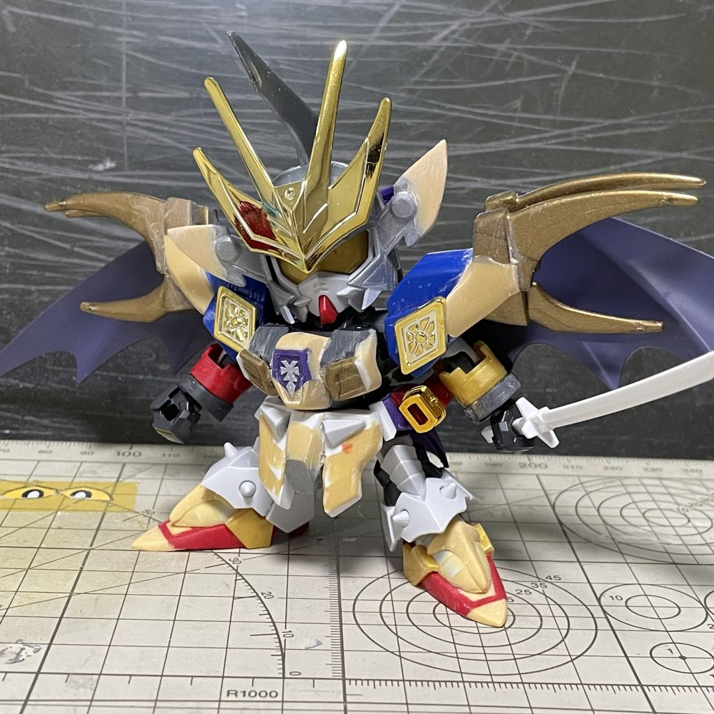 兜と腕以外が出来てきた頃です。