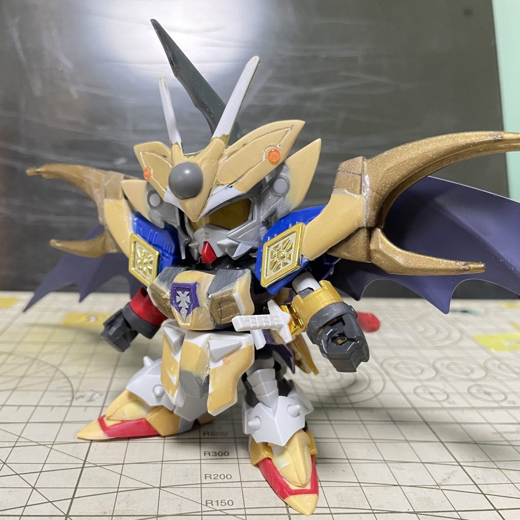 ほぼ全身が完成してきた頃です。