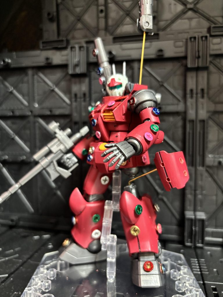 一部のパーツが外された状態をイメージ