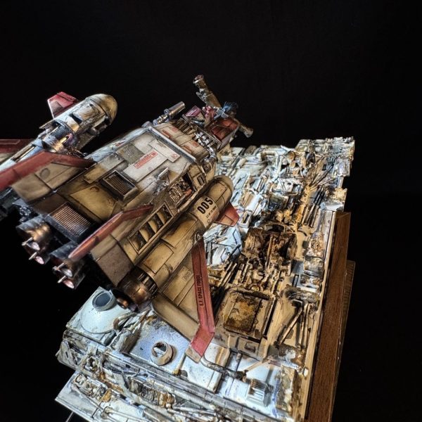 漂浮する英雄機