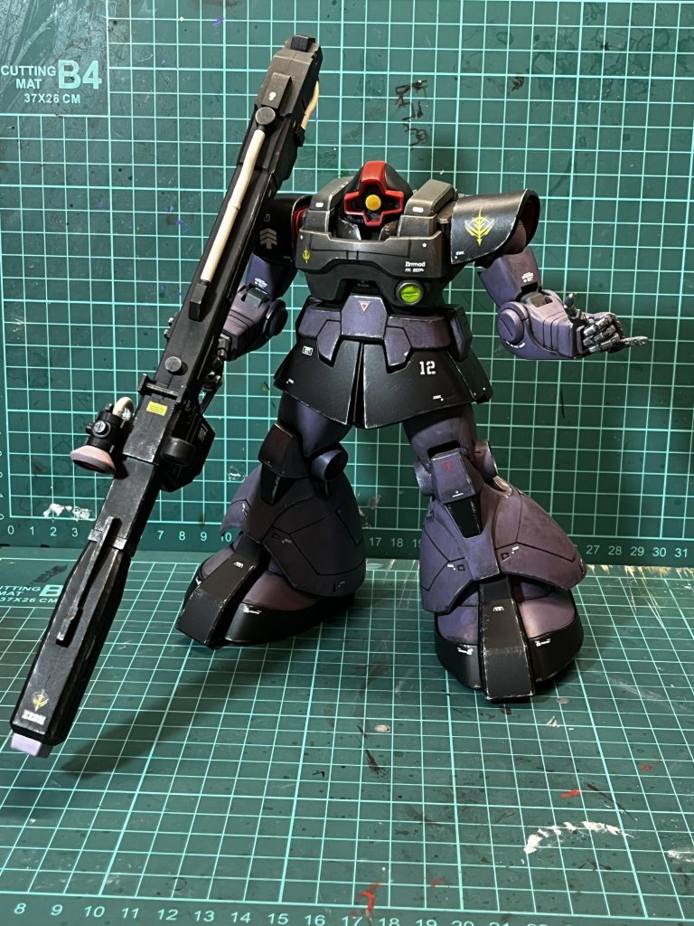 筋彫り、部分塗装、ウェザリング、デカール