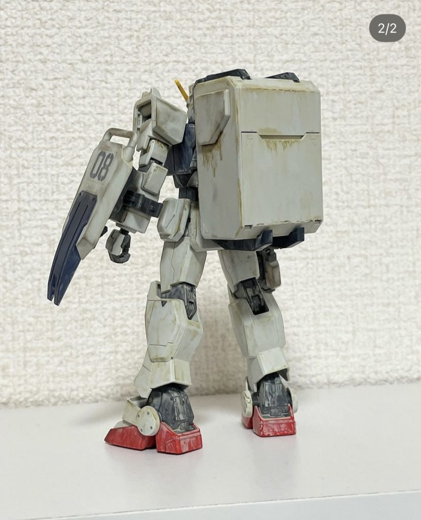 陸戦型ガンダム–2枚目/制作者：@yuuya8901swift