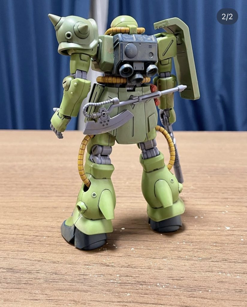 ザクⅡ–2枚目/制作者：@yuuya8901swift