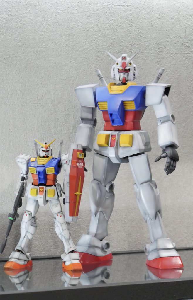 MG初代ガンダムとの比較