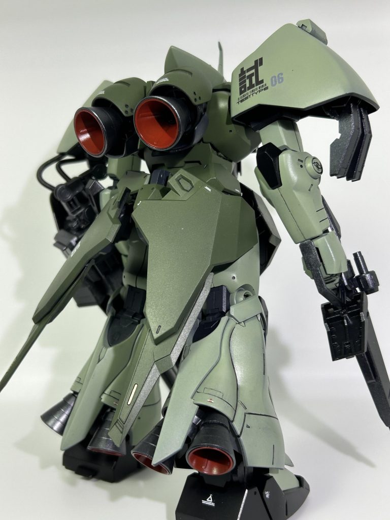 ハイキューパーツのデカール「試」を使ってみたかったのです。