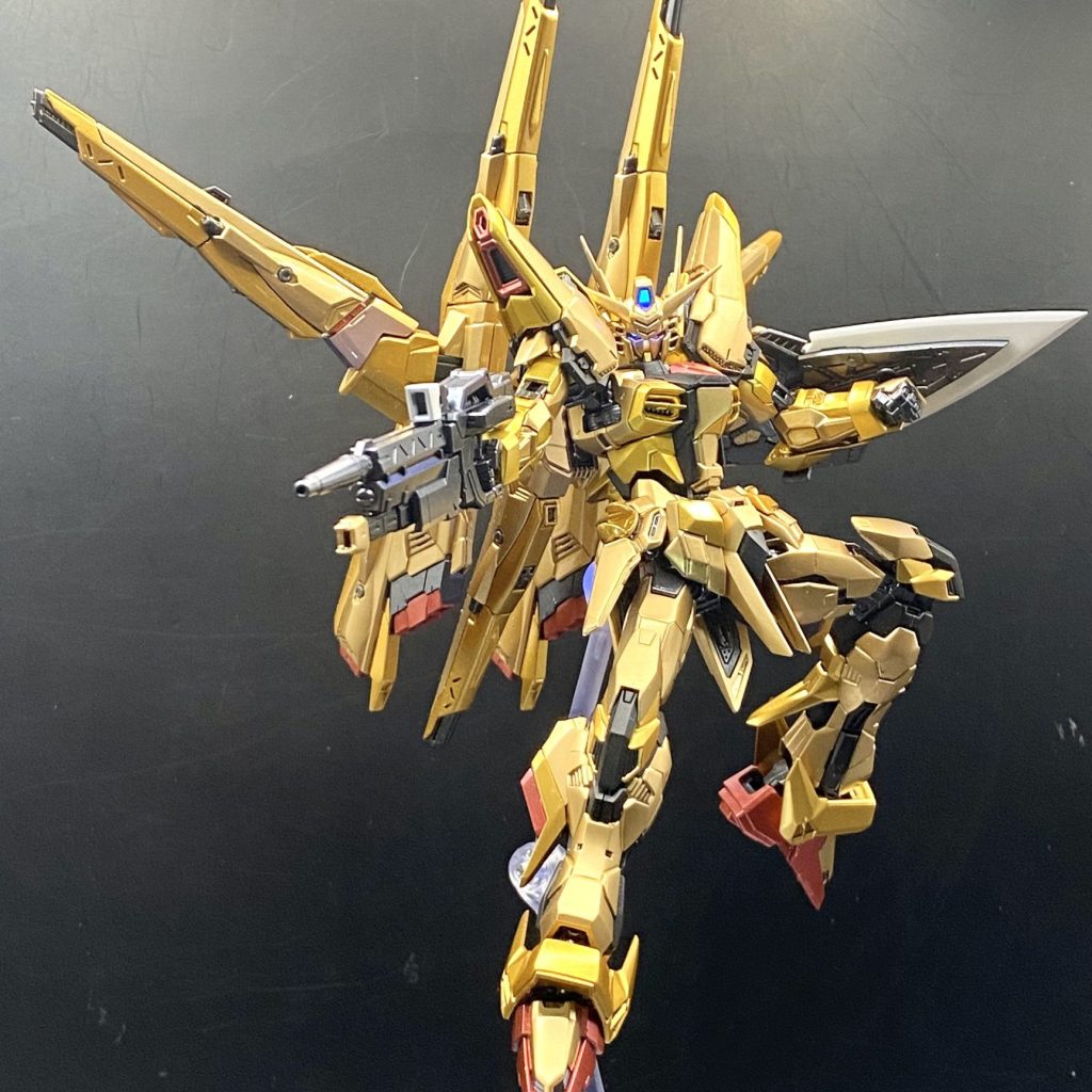 RG アカツキ 大鷲・不知火装備｜影狼Σさんのガンプラ作品｜GUNSTA