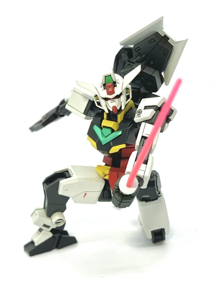 基本工作・ゲート跡、パーティングライン、ヒケを処理しつつ、全身をヤスリがけして表面処理を行いました。・全身のモールドを掘り直しました。