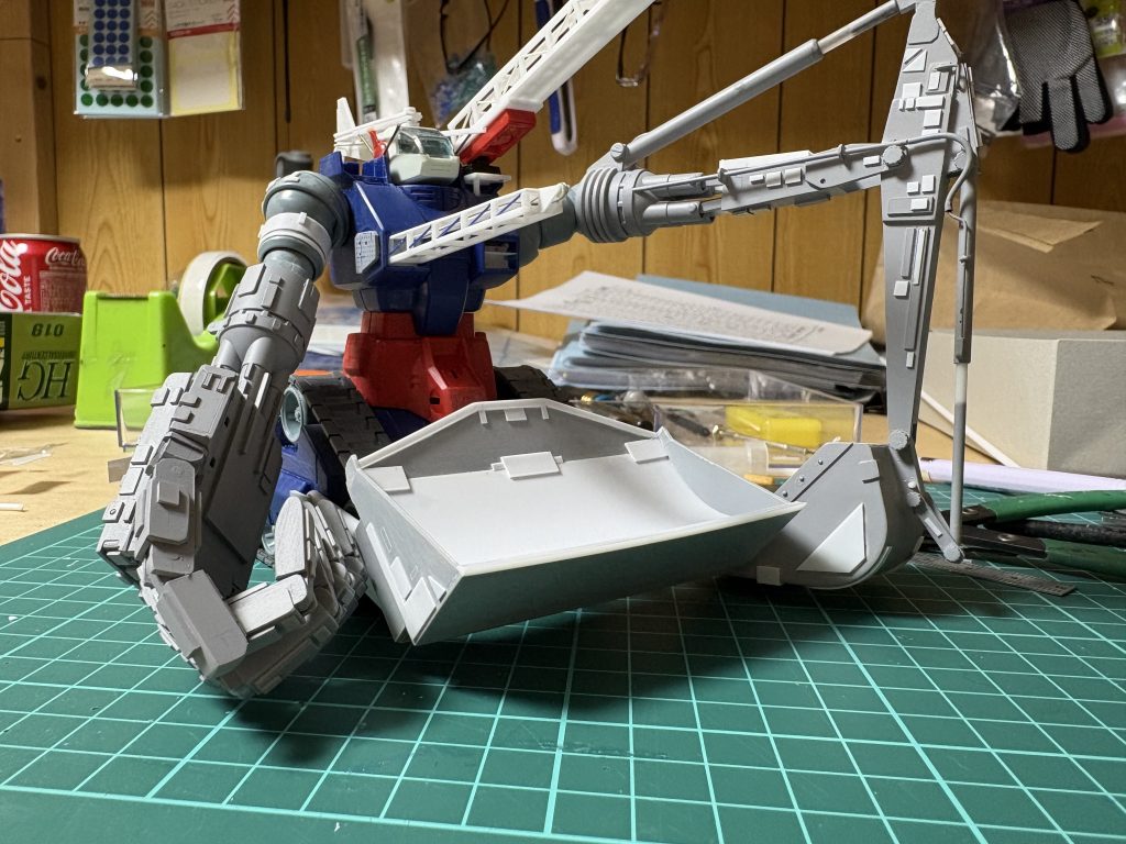 今日の可動（ブルドーザーの前の部分）（3枚目）