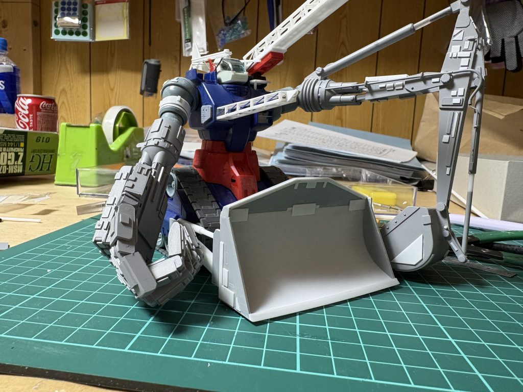 今日の可動（ブルドーザーの前の部分）（2枚目）