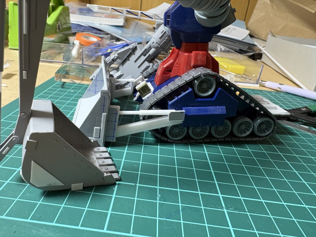 今日の可動（ブルドーザーの前の部分）（1枚目）