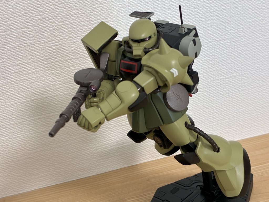 という訳でザク・マインレイヤーでした!MSVの定番改造として優秀な素材達が揃っていてよかった…また近い内に旧キット+旧HGUCベースのMSVを作りたいです。それではまた!