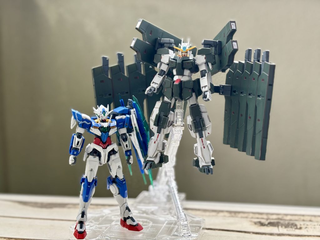 ダブルオークアンタと一緒に