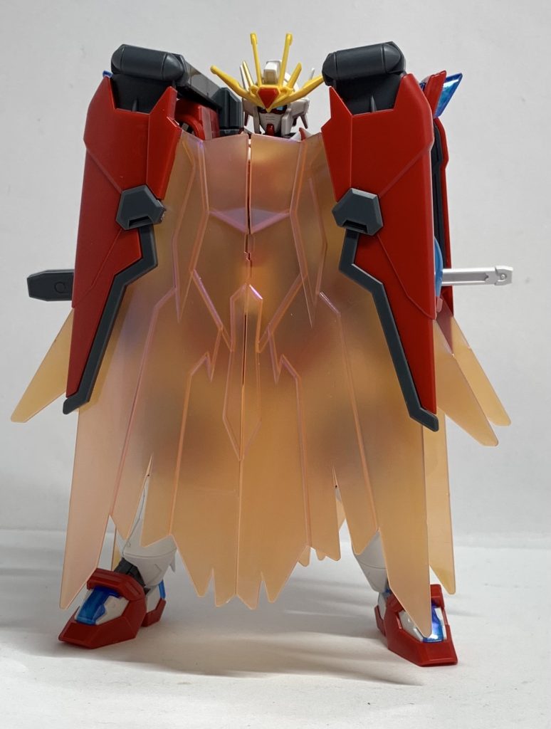 マスターガンダムのように前後にシールドを展開した状態です