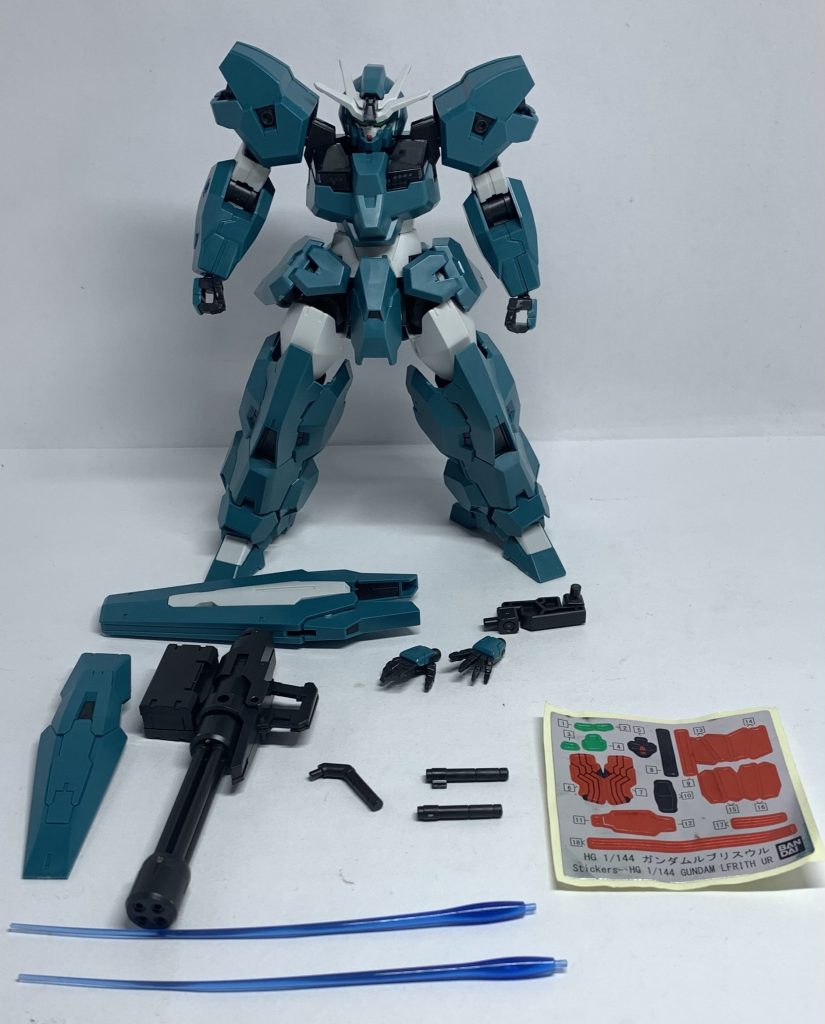 最後に付属品パーツ等。ポリキャップレスのキットなので扱いはしやすいと思います。それに「ガンダムルブリス」や「ガンダムエアリアル」などになかった両平手があるなど満足度はそれなりに高めですね〜!手に入りやすいと思うのでおすすめです!***ビルドダイバーズ(Re RISE)二次小説「陰キャアイドルはGBN〈惑星〉を救いたい。」こちらのつぶやきによる【試し読み】またはpixiv先行にて更新中です〜二次創作にご興味のある方はぜひ〜