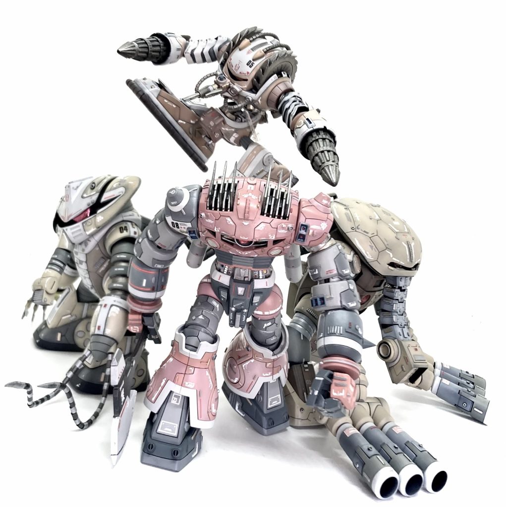 ジオン水泳部（MSV）揃えてみた