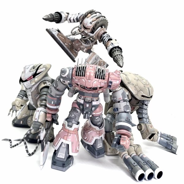 ジオン水泳部（MSV）揃えてみた