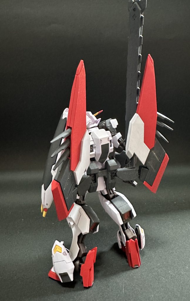 わりとしっくりくる白とオレンジをつくれてうれしかったので今回はあまり汚さずに仕上げました。