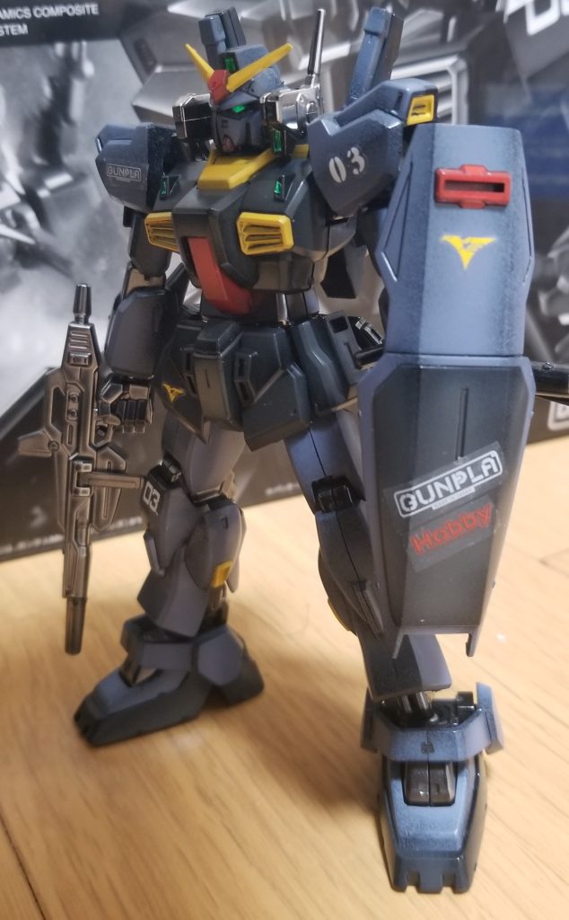 HG  エコプラ　ガンダムMk2  ティターンズ–3枚目/制作者：nabewobilly
