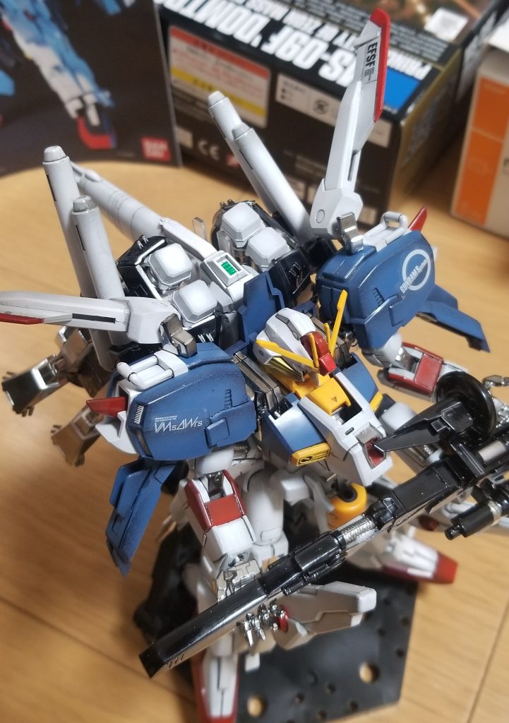 HG Ex-Sガンダム–4枚目/制作者：nabewobilly