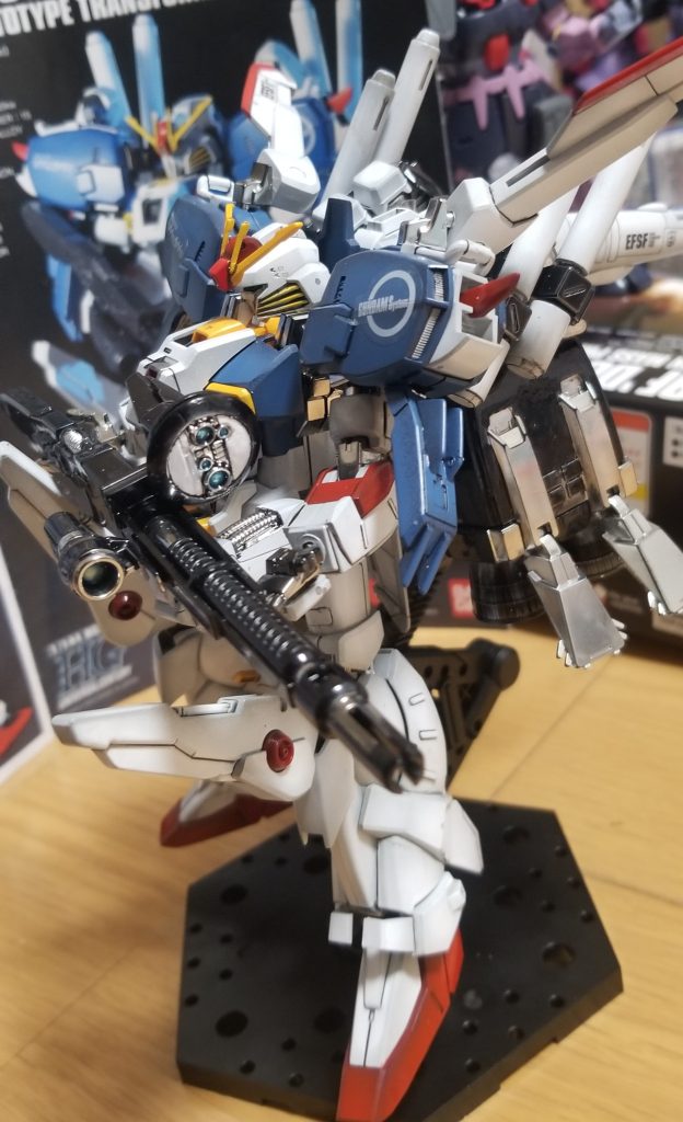 HG Ex-Sガンダム–3枚目/制作者：nabewobilly