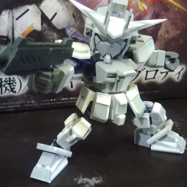 ビルド系イメージでSDCSフレームとビルダーズパーツ等以外はプラ板フルスクラッチで作ってます。もう少し細かいディテールを詰めたいところ。（2枚目）