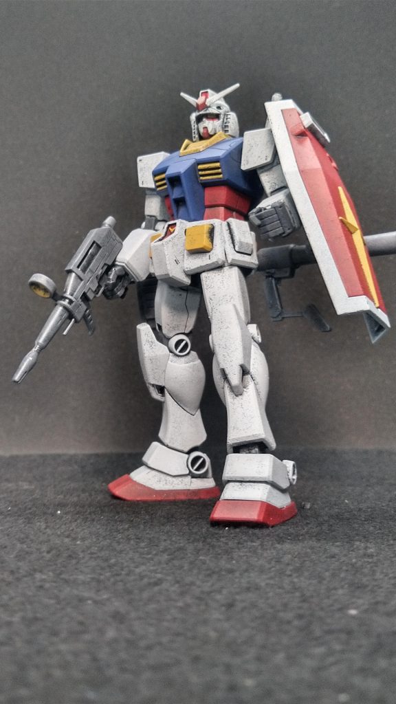 エコプラ旧HGガンダム–2枚目/制作者：むーたった