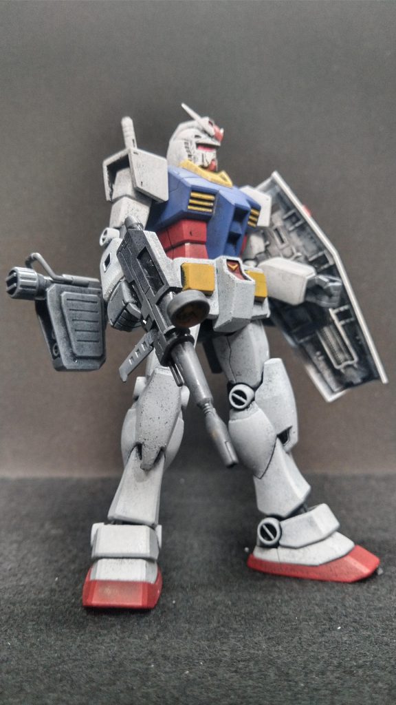 エコプラ旧HGガンダム–3枚目/制作者：むーたった