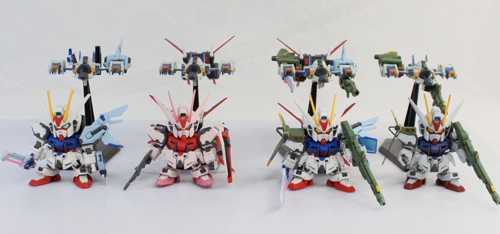 ストライクガンダム・ストライカーウェポンシステム　 X 4