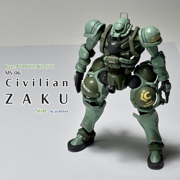 民間ザク(GQ) 風