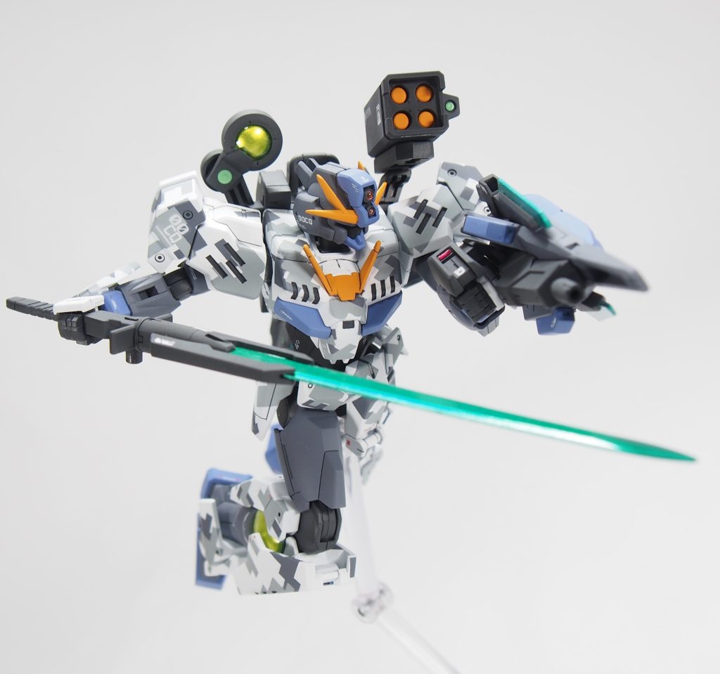 ガンダム00コマンドクアンタ・GNアームズTYPE-CQ–3枚目/制作者：@LmoWorks