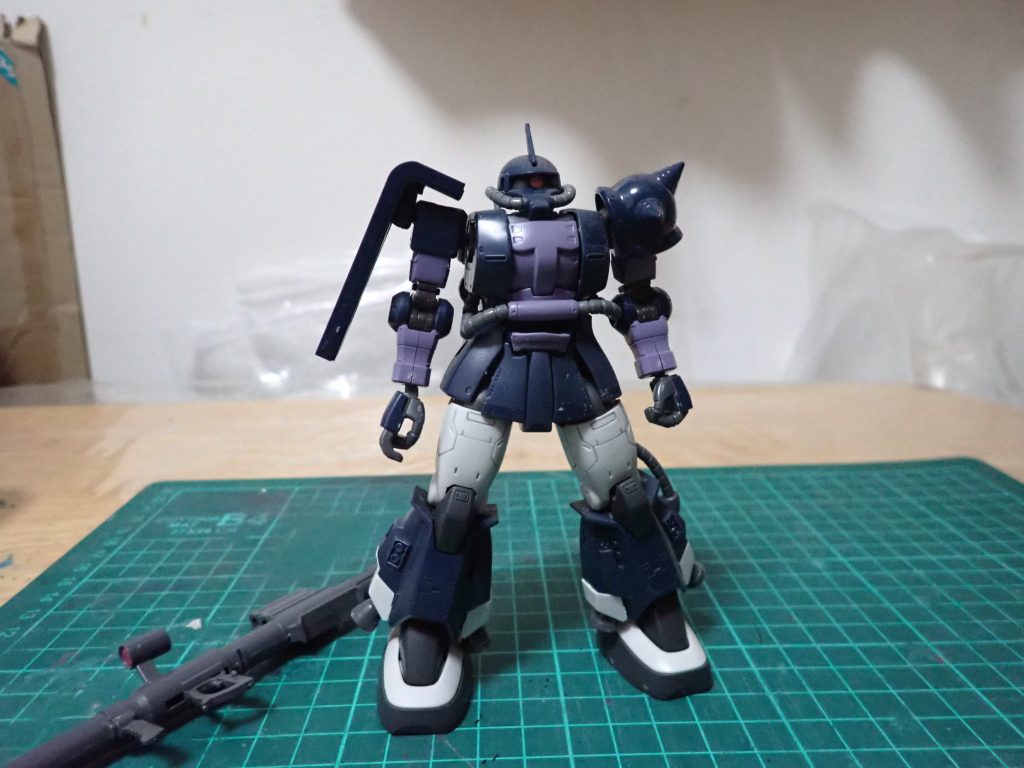 高機動型ザク　シャア専用–2枚目/制作者：アンジェロのプラモデル工房