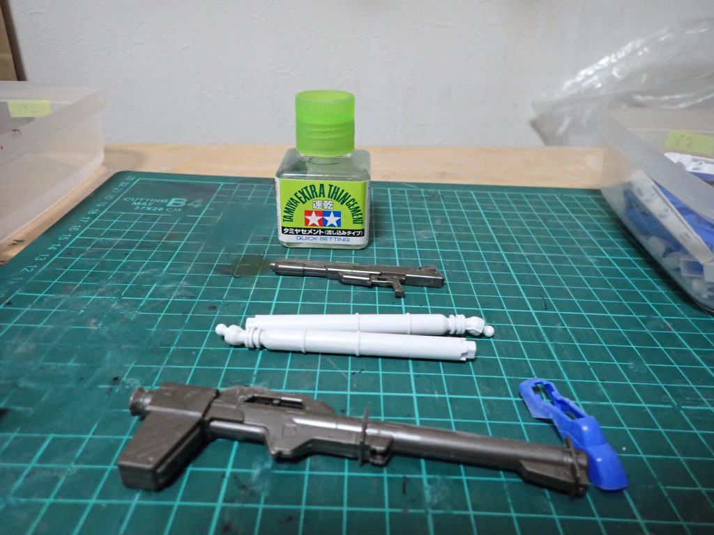 ハイニューガンダム–2枚目/制作者：アンジェロのプラモデル工房