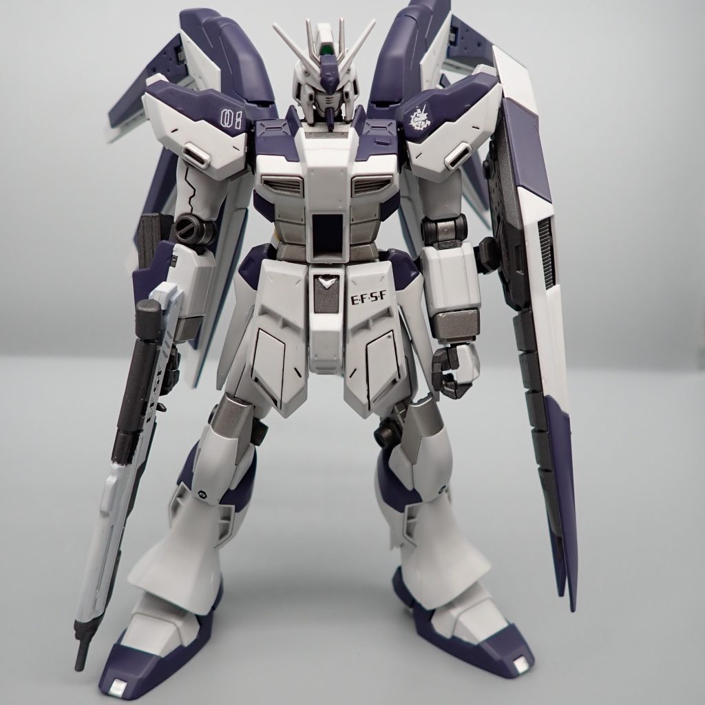 ハイニューガンダム–4枚目/制作者：アンジェロのプラモデル工房