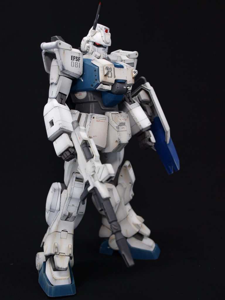 ビームライフルです。塗り分け大変でした…