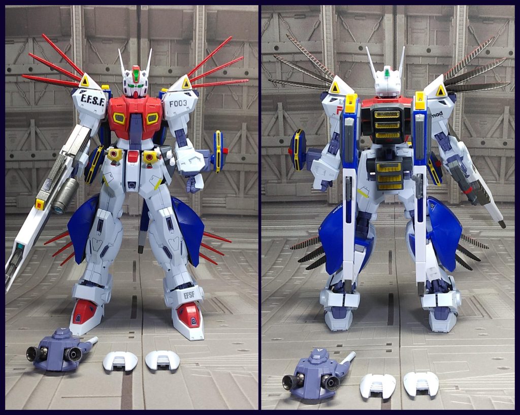 Vタイプ全て取り付けることができました。脚部はふくらはぎのパーツを外すことで取り付け可能です。