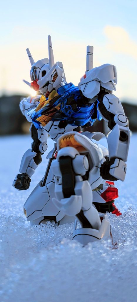 完成！ガンダムエアリアル（ソリッドクリア）