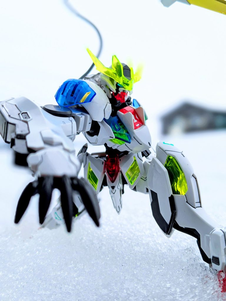 バルバトスルプスレクスクリアソリット（屋外撮影）