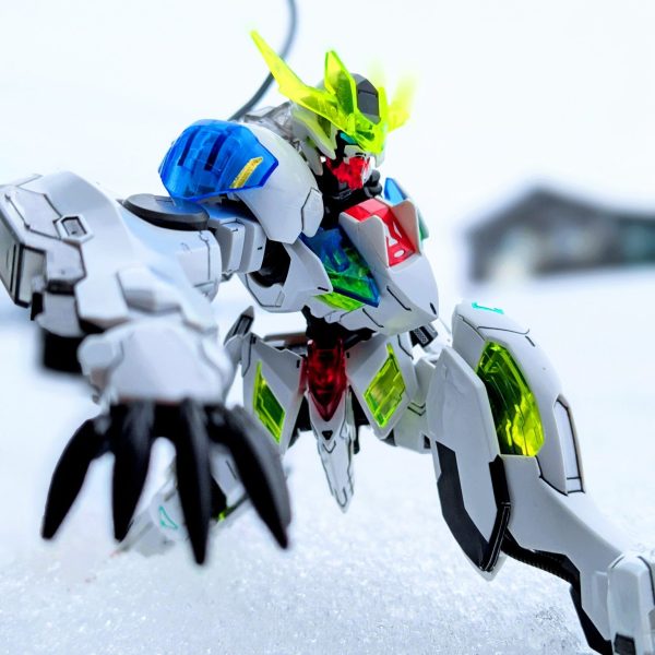 バルバトスルプスレクスクリアソリット（屋外撮影）