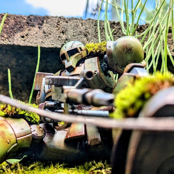 ザクⅠ（天然ジオラマ）