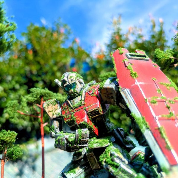 初ジオラマ！ジム（オリジン）